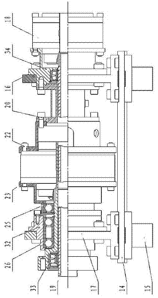 Hydraulic rotary power device