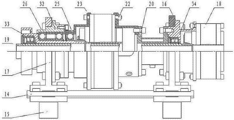 Hydraulic rotary power device