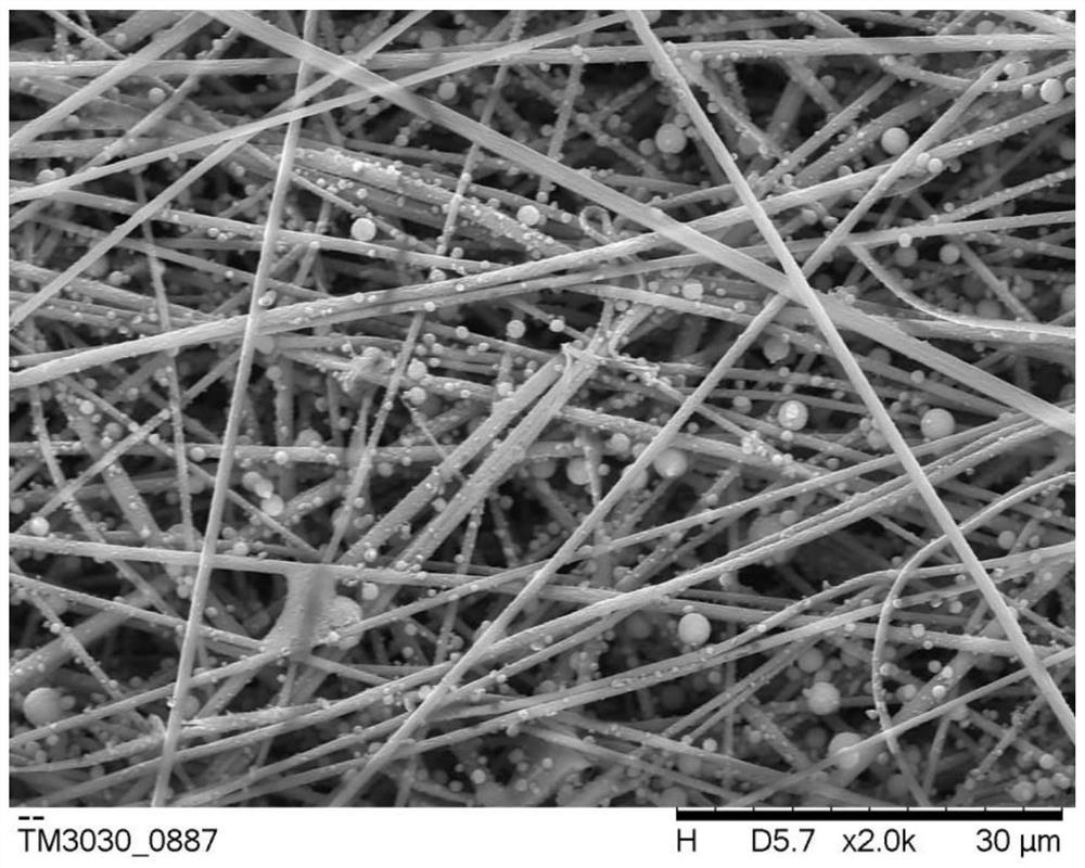 A kind of preparation method of three-dimensional hydrophobic tubular nanofiber membrane