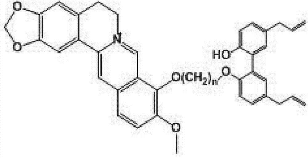 Poly-nuclear molecular compound and preparation method and application thereof