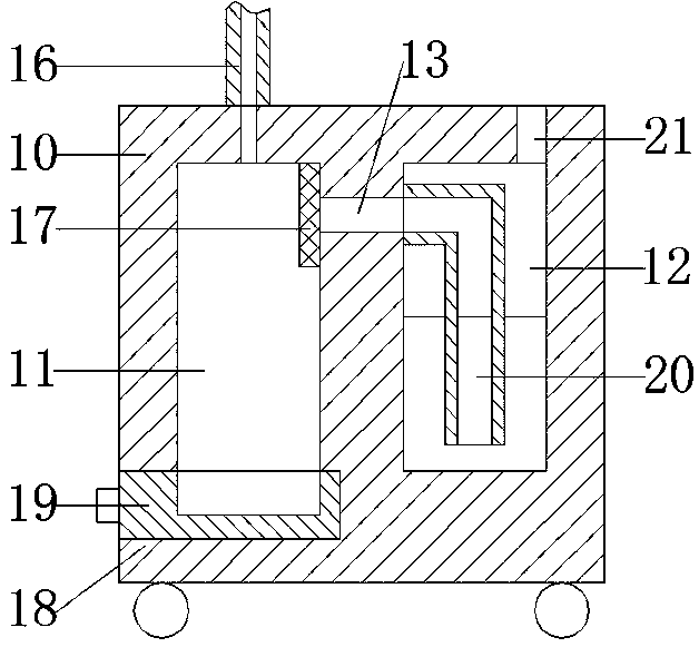 Dustproof wall surface grinding machine