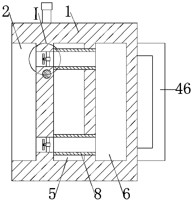 Dustproof wall surface grinding machine