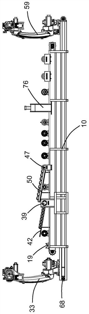 Roller automatic assembly line