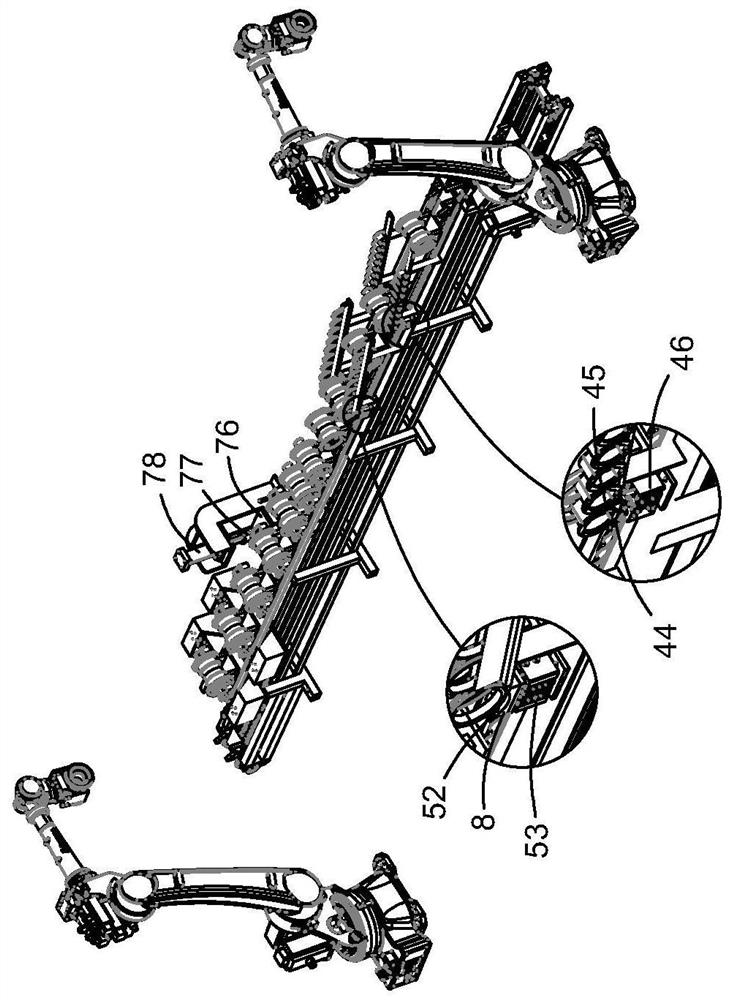 Roller automatic assembly line