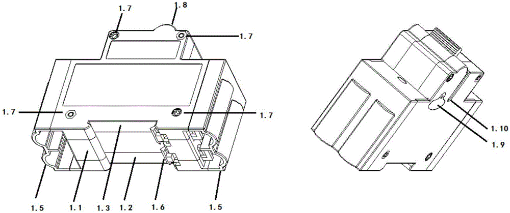 Internet-of-things gateway equipment with electric quantity measurement control being core