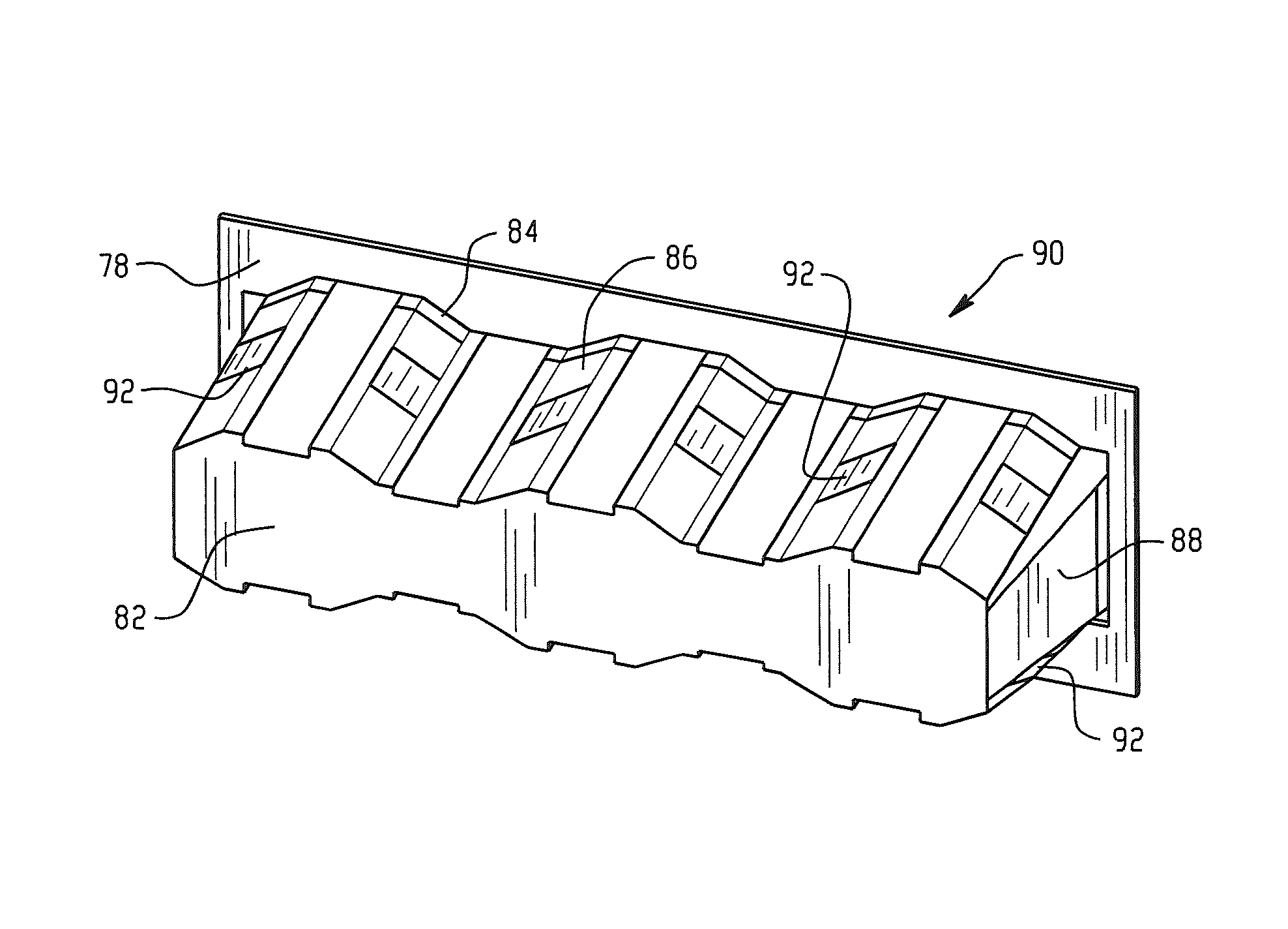 Reinforced plastic energy absorber system