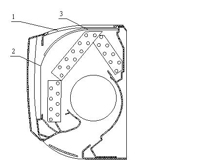 Wall-mounted air conditioner indoor machine adopting air purification device