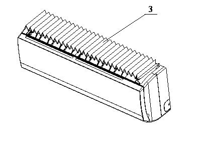 Wall-mounted air conditioner indoor machine adopting air purification device