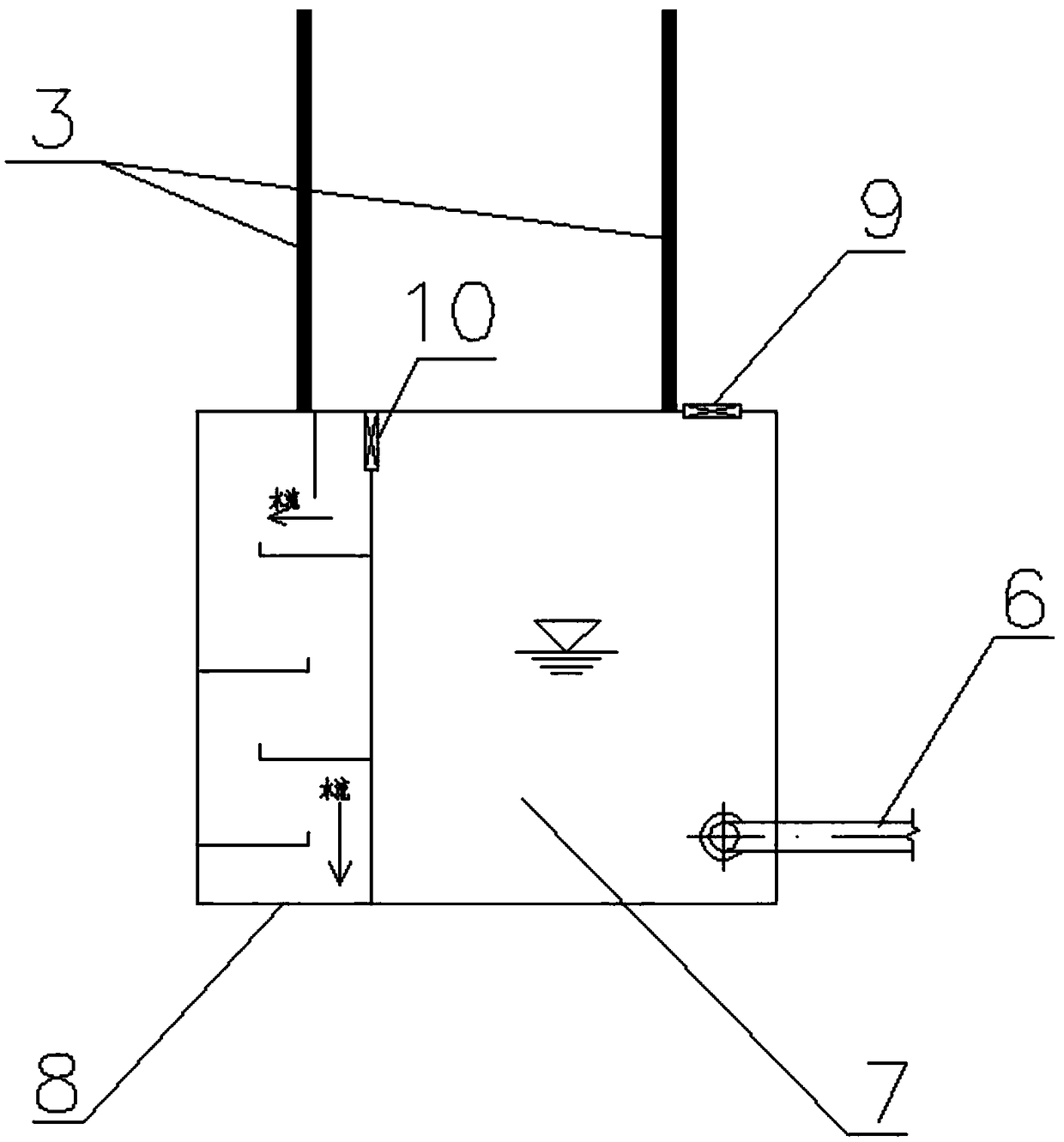 Lifting fish channel structure