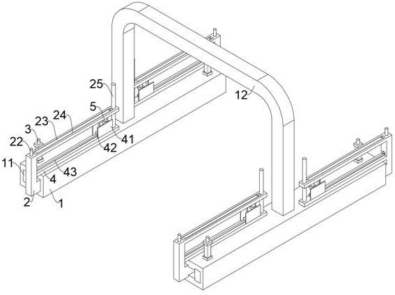 Goods shelf facilitating taking and placing steel