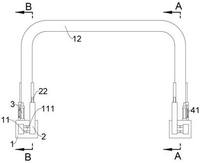 Goods shelf facilitating taking and placing steel