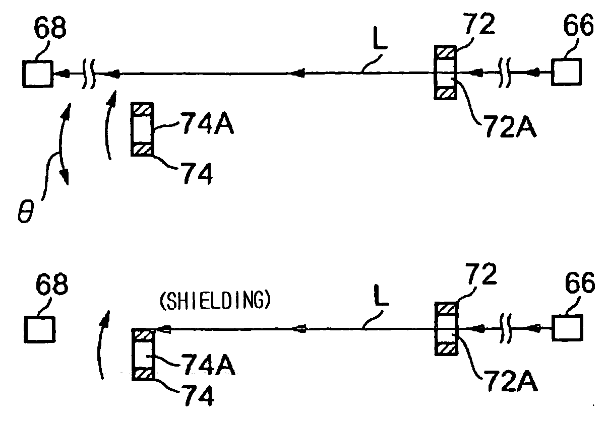 Device for correcting reference position for transfer mechanism, and correction method