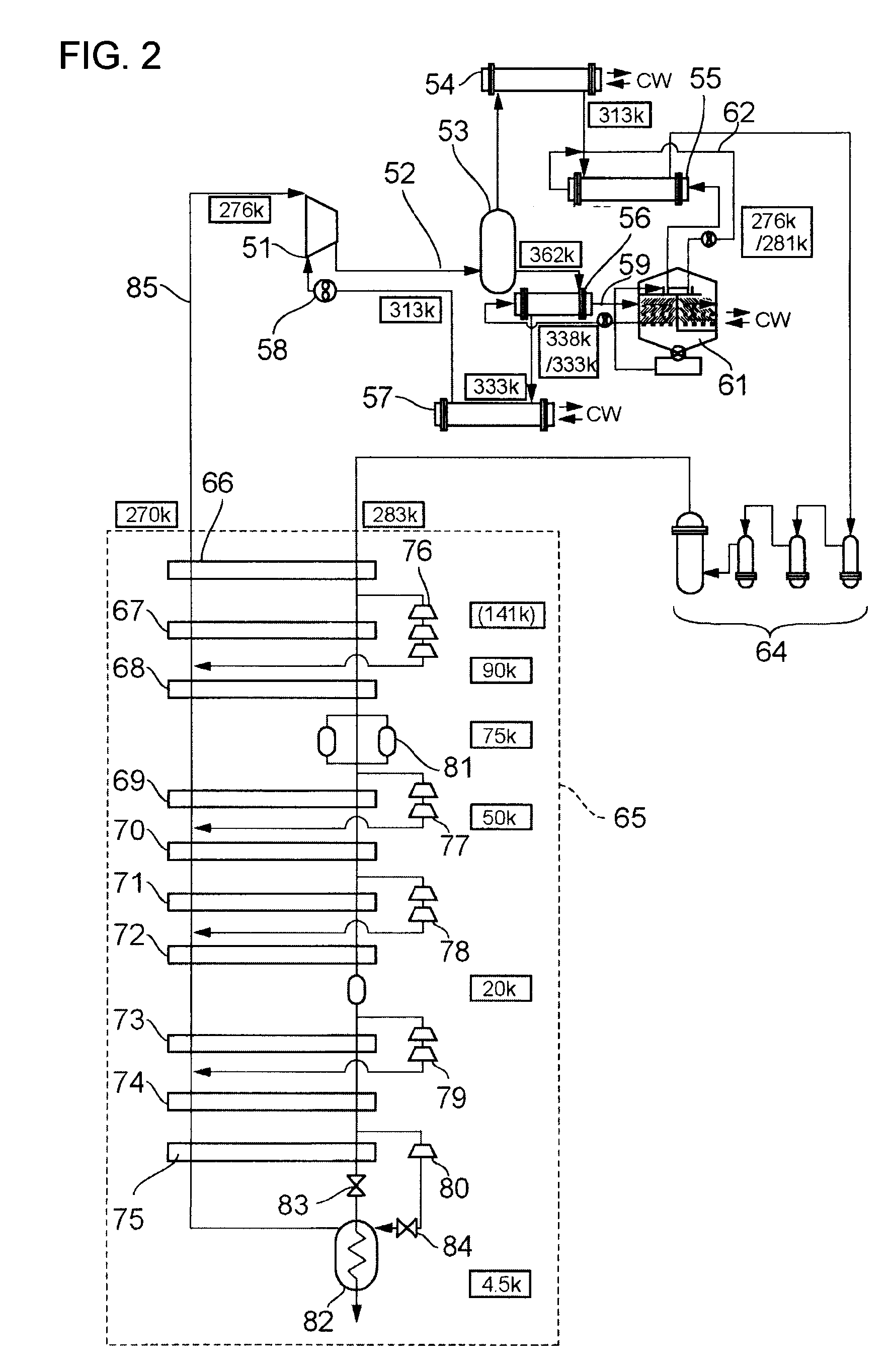 Cryogenic liquefying/refrigerating method and system