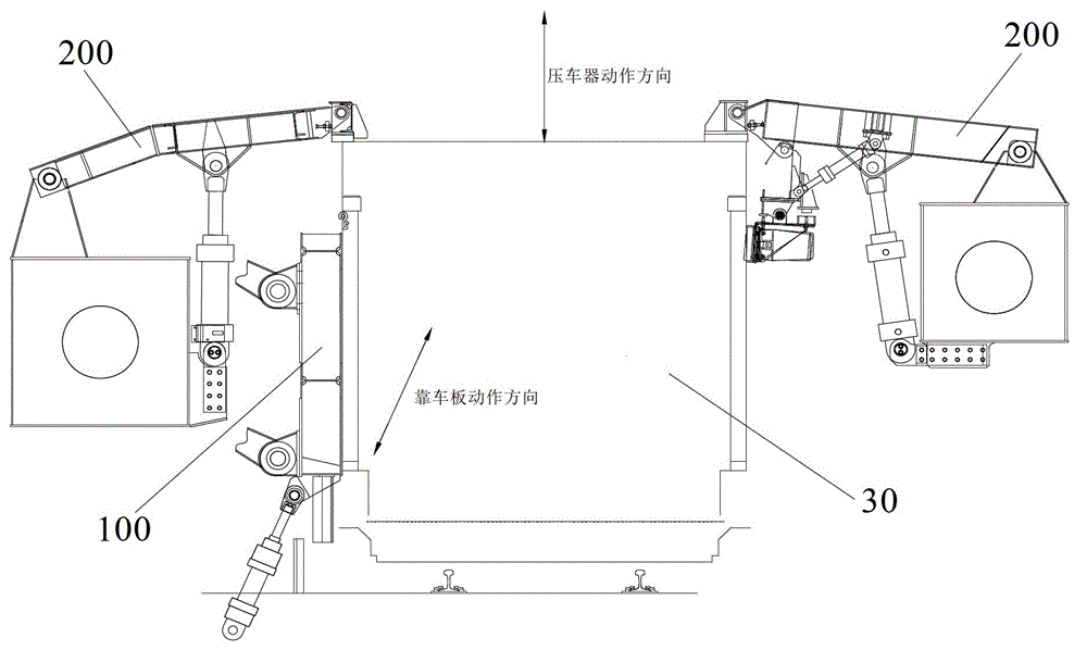 Detection mechanism for wagon leaning plate of wagon dumper, wagon leaning plate and wagon dumper