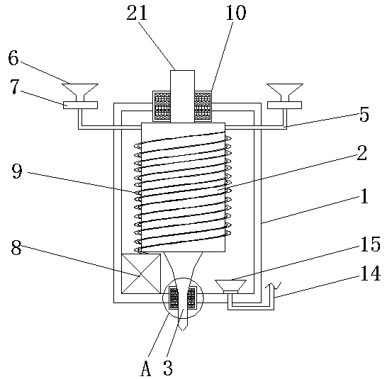 Fiber drawing furnace for optical fiber manufacturing