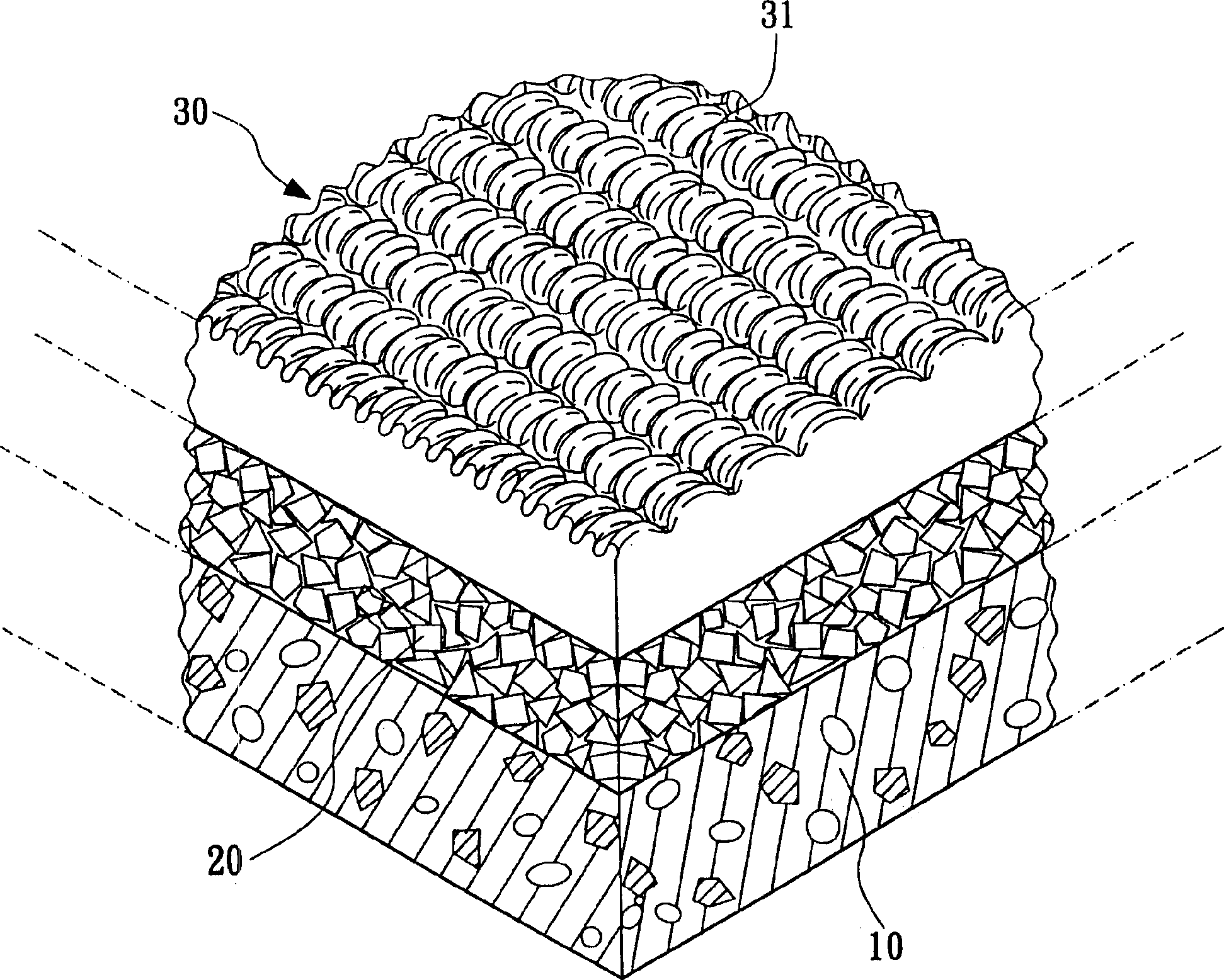 Method for construction of polyurethane track of sports field