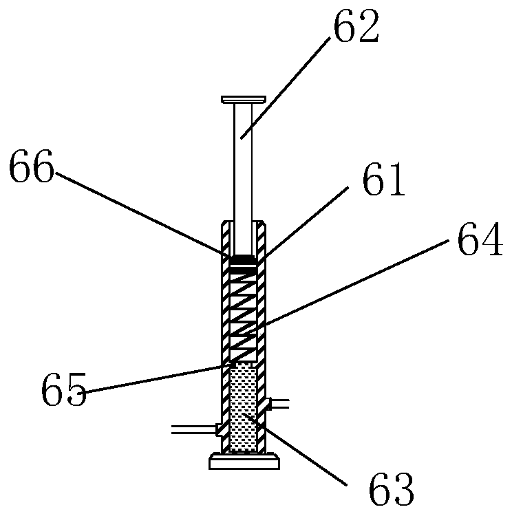 Tunnel road safety structure based on drainage system