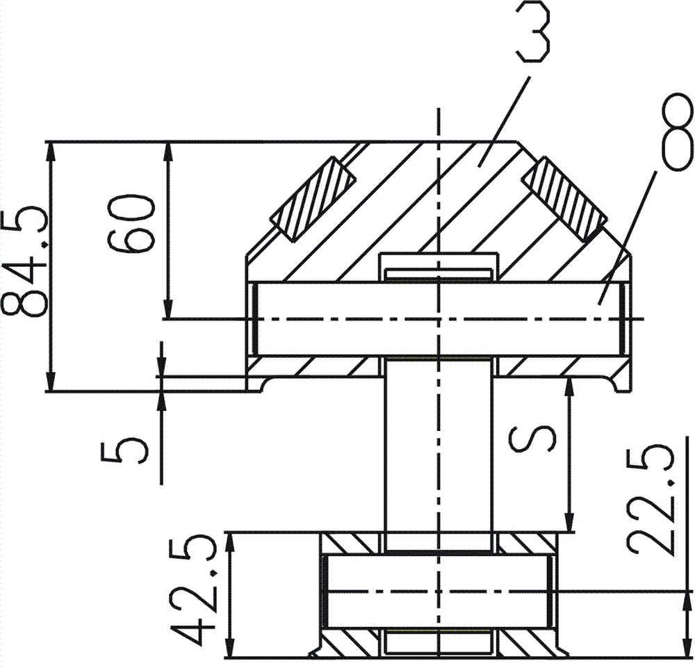 Repairing method for connecting rod for reeling machine jaw