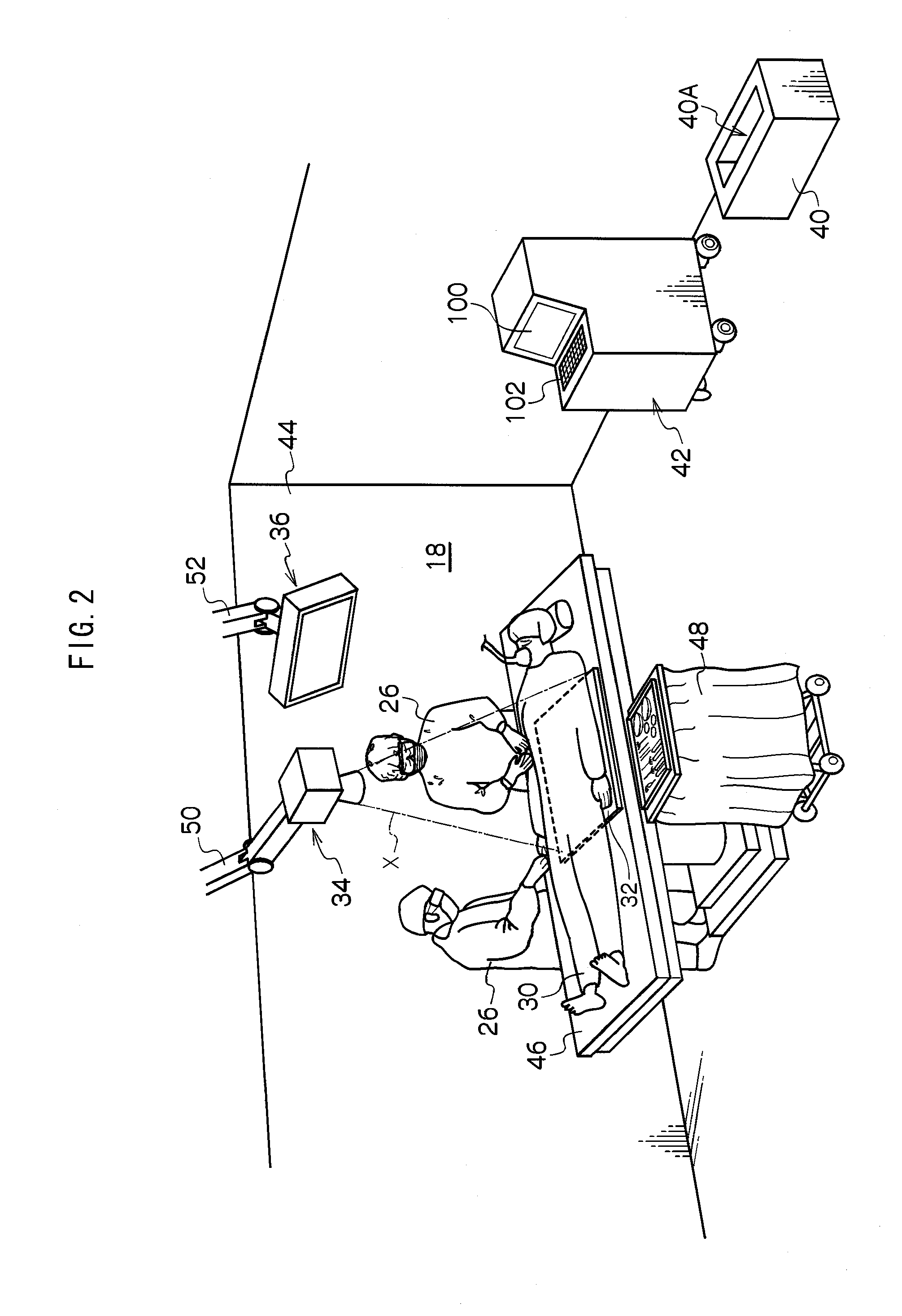 Radiation image capturing system