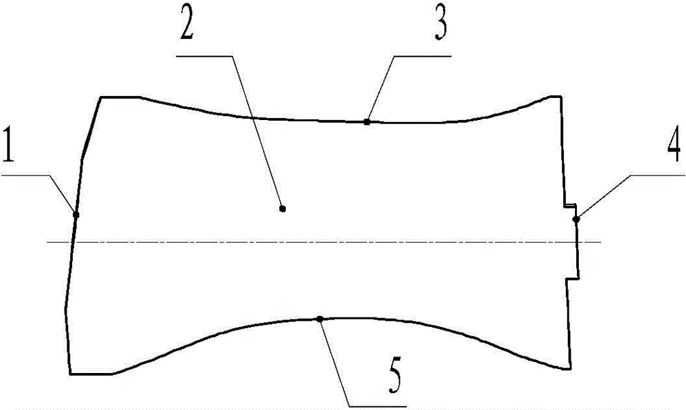 Stator blade machining method of aeroengine compressor without mounting plate