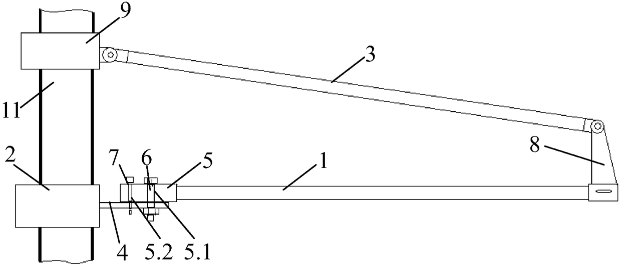 A maintenance platform for adss optical cable