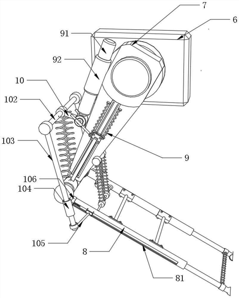 Three-degree-of-freedom parallel robot and modeling method thereof