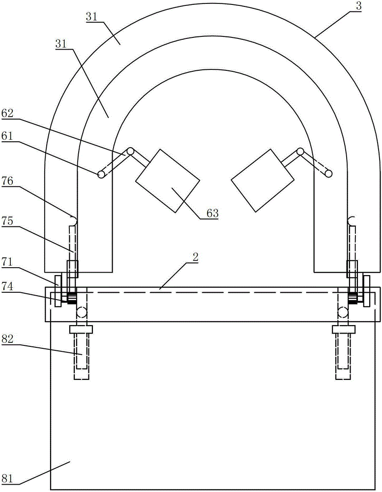 A head support device for prone position under general anesthesia