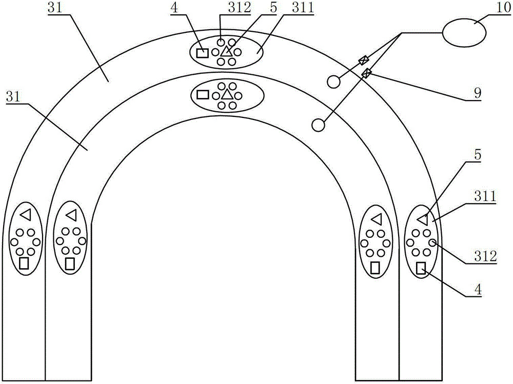 A head support device for prone position under general anesthesia