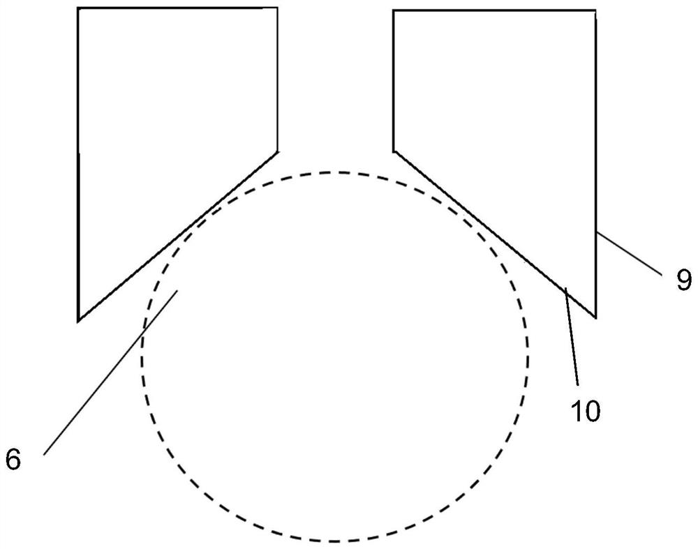 Printing ink viscosity on-line measuring device and method