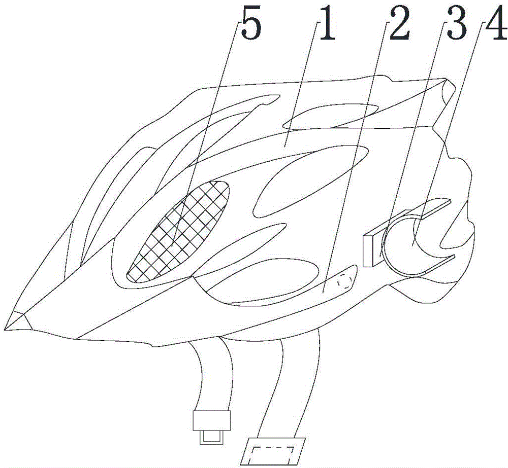 Bicycle helmet with flashlight support