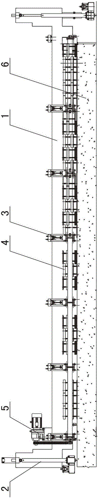 Automatic panel trimming and plastering machine for full concrete faced rockfill dam concrete panel construction line