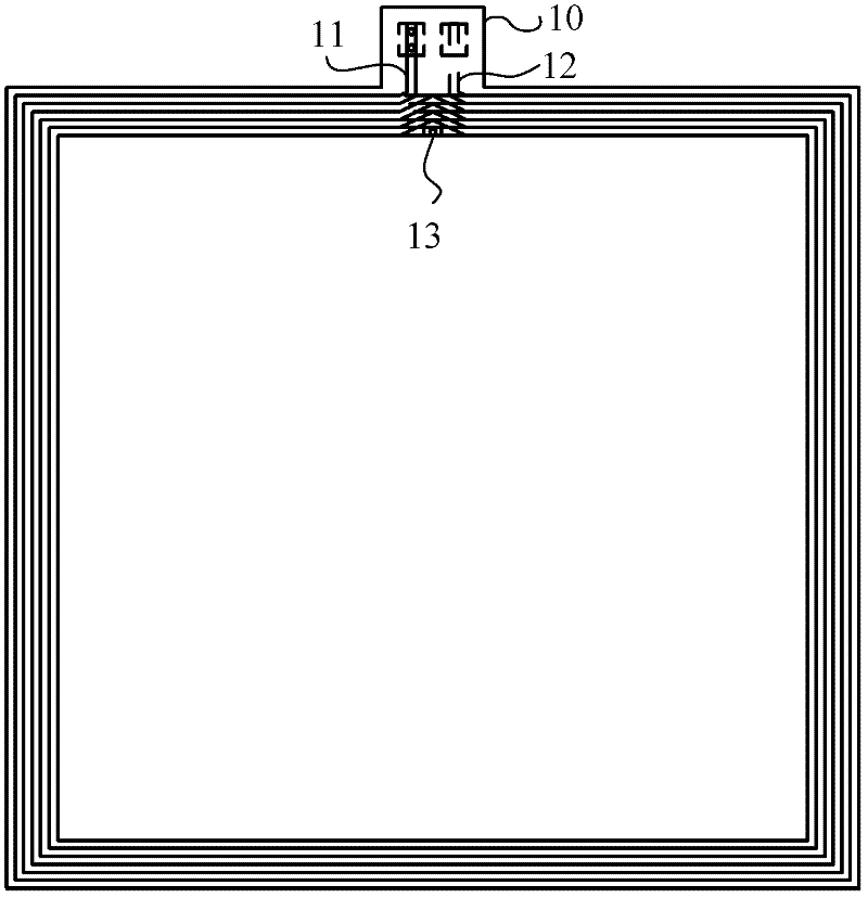 Near field communication (NFC) antenna and terminal equipment