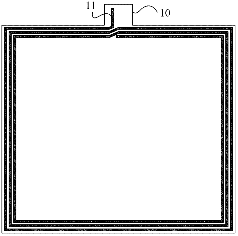 Near field communication (NFC) antenna and terminal equipment