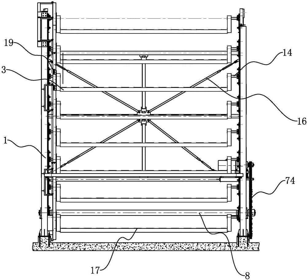 Circulating type stereoscopic warehouse