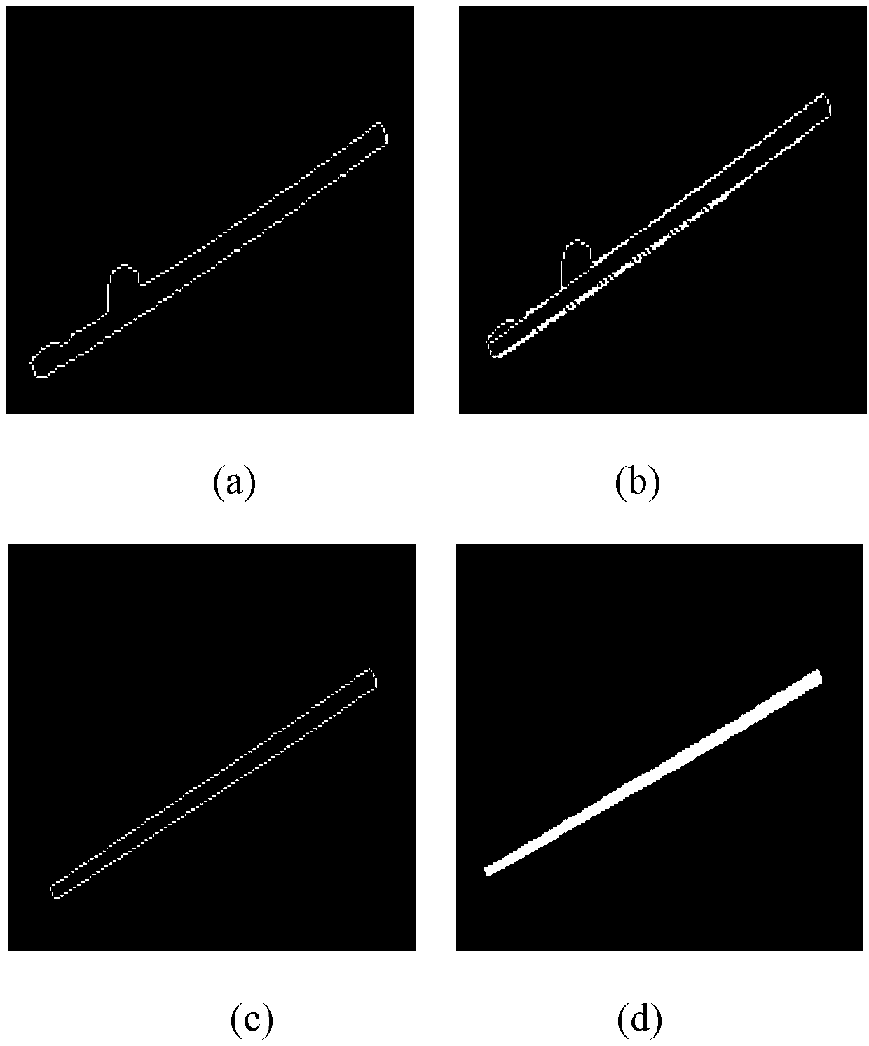 Self-adaptive automobile instrument detection method based on character segmentation cascaded quadratic classifier