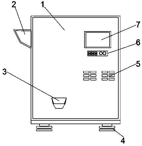 Processing equipment for Chinese medicinal material smashing