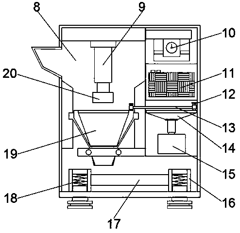 Processing equipment for Chinese medicinal material smashing