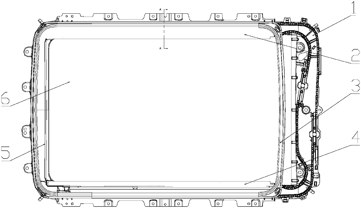 Sliding skylight