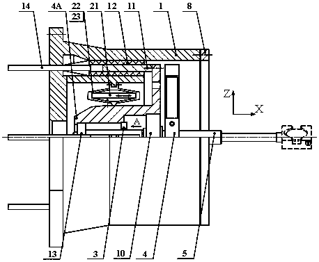 Piezoelectric-electromagnetic hybrid driving multi-degree-of-freedom precision positioning device and control method