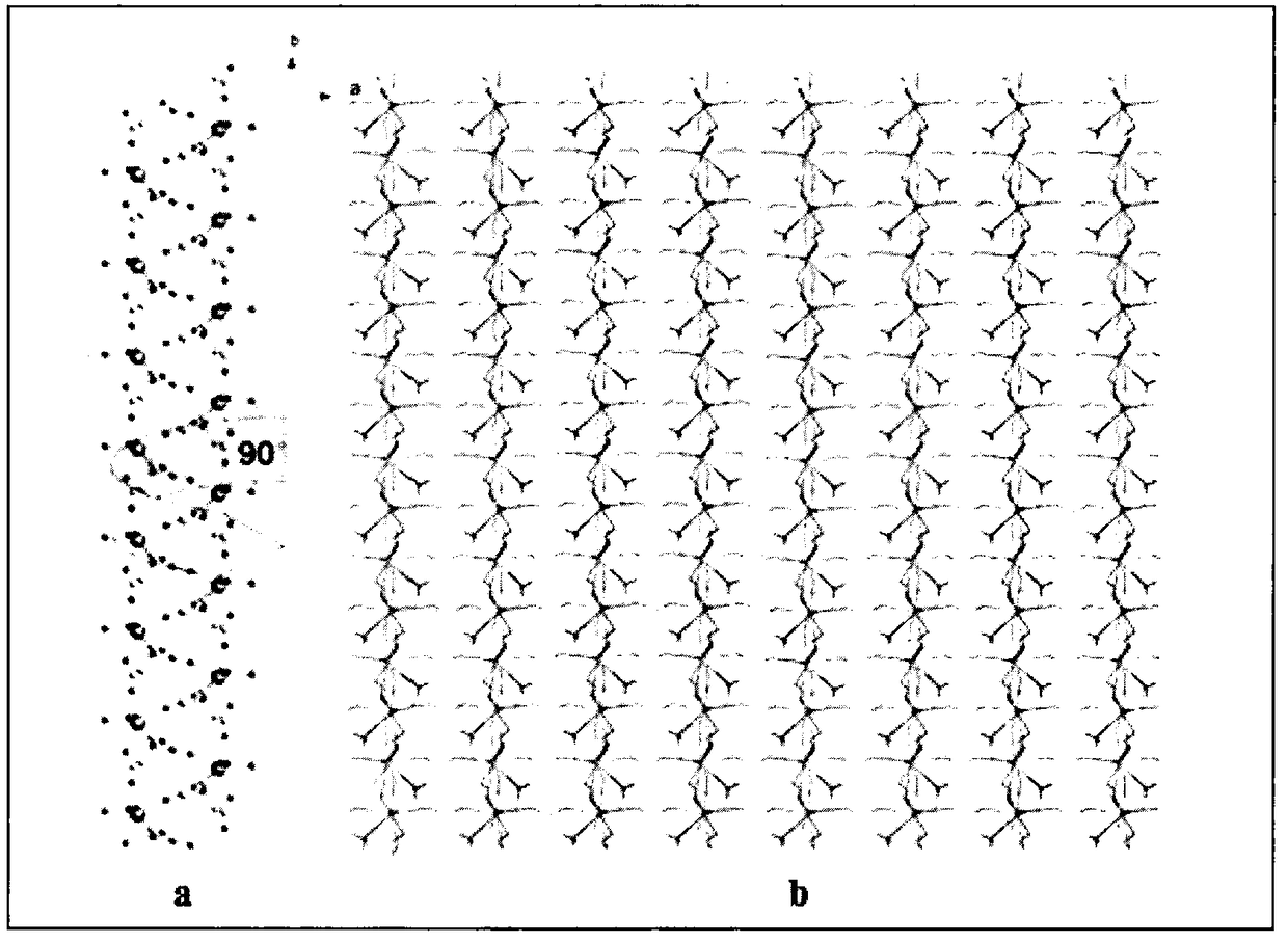 Holmium nitrilotriacetate complex used as cadmium ion fluorescent probe and preparation method thereof