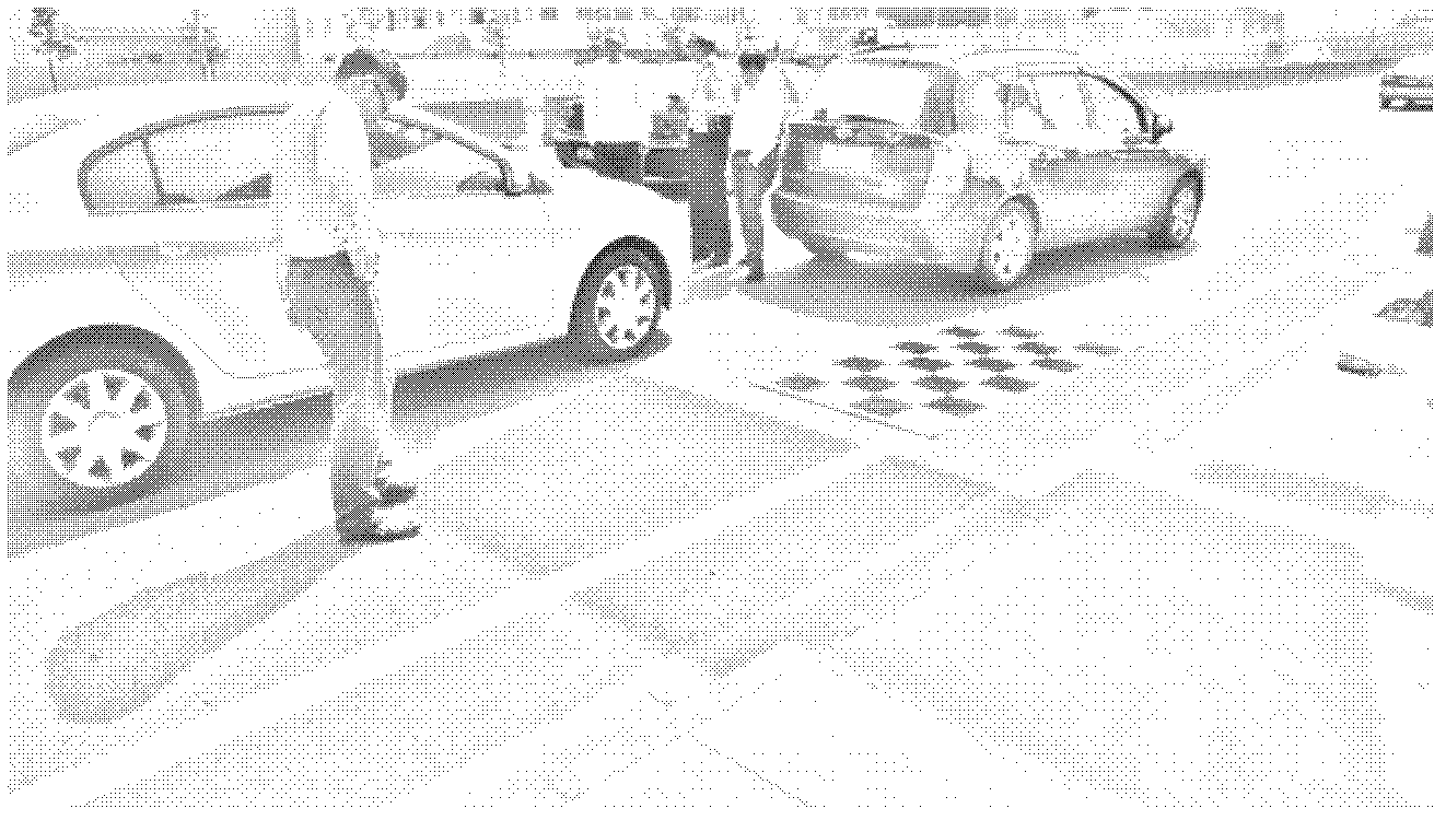 Traffic accident site rapid mapping system based on image guiding