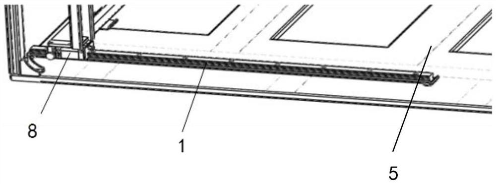 PCB turnover frame and production equipment