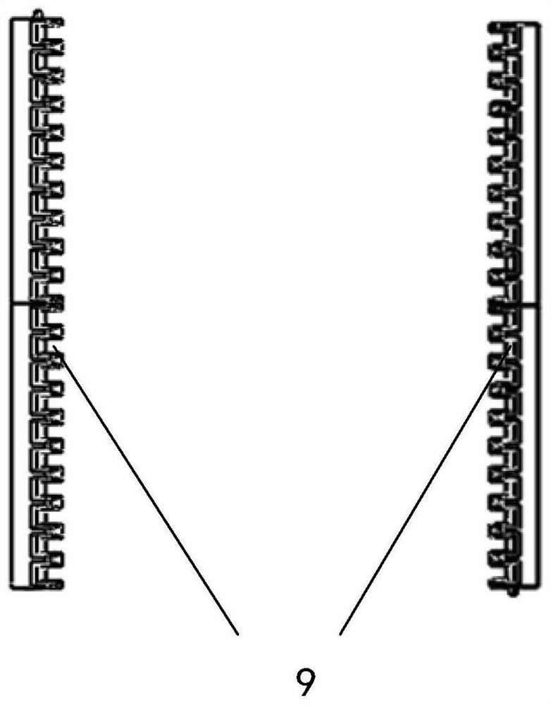 PCB turnover frame and production equipment