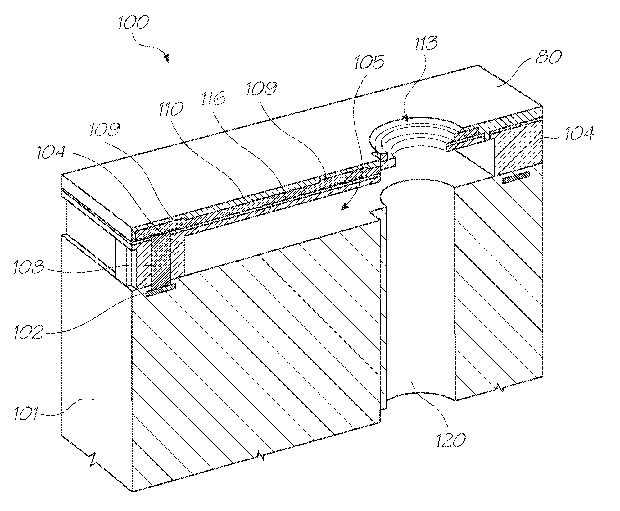 Crack-resistant thermal bend actuator