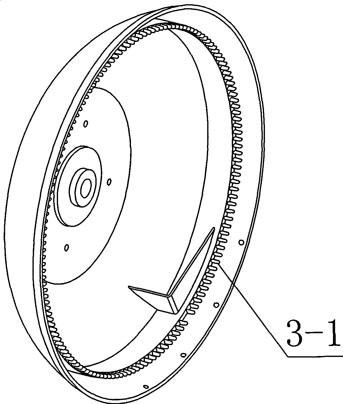 Centrifugation humidifier water diversion apparatus and the centrifugation humidifier