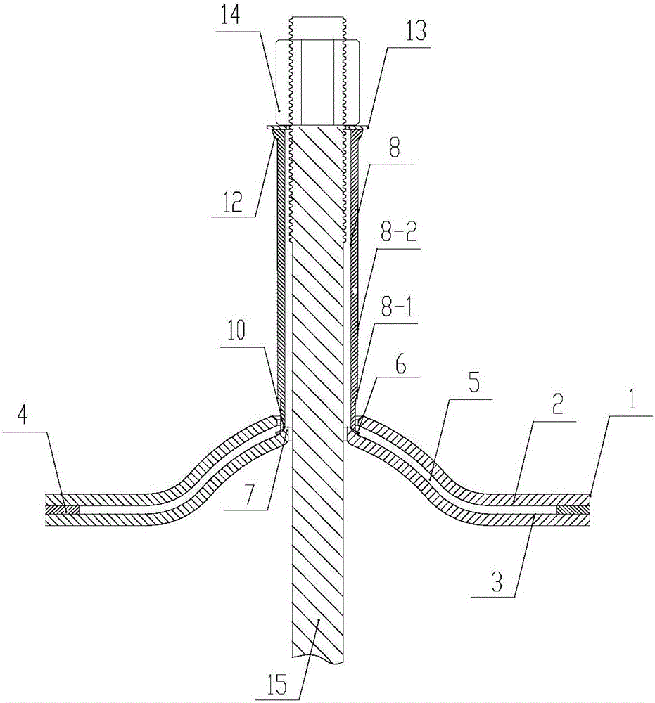 Energy absorption anchor rod tray