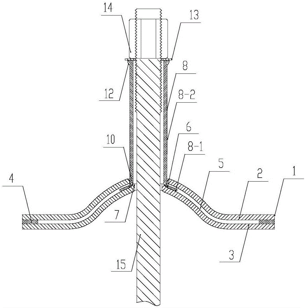 Energy absorption anchor rod tray