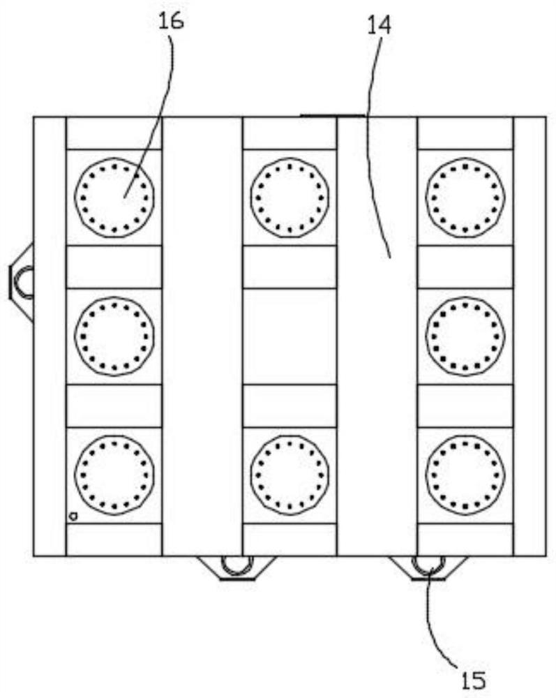 An electrodynamically excited six-degree-of-freedom vibration test device