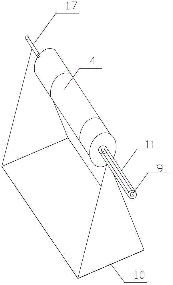 Electrospinning nanofiber membrane preparing device with heating function