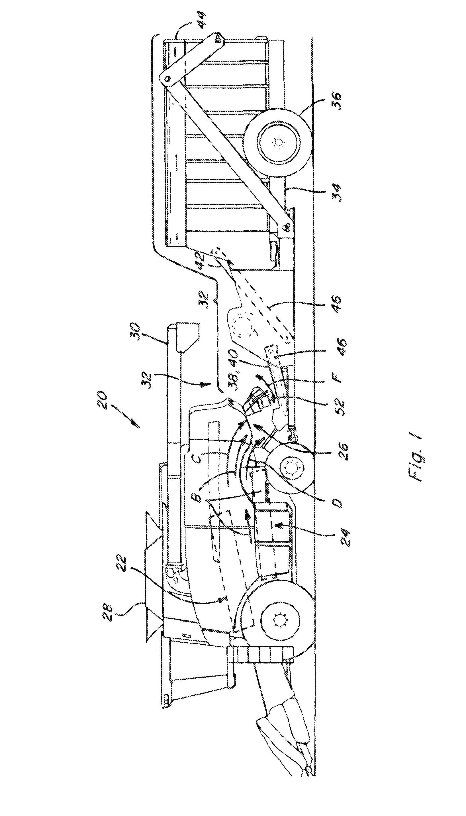 Corn cob conveying and cleaning system using induction and air flow from a harvester for separating and spreading light crop residue